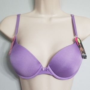 Purple Lily of France Convertible Push Up Bra